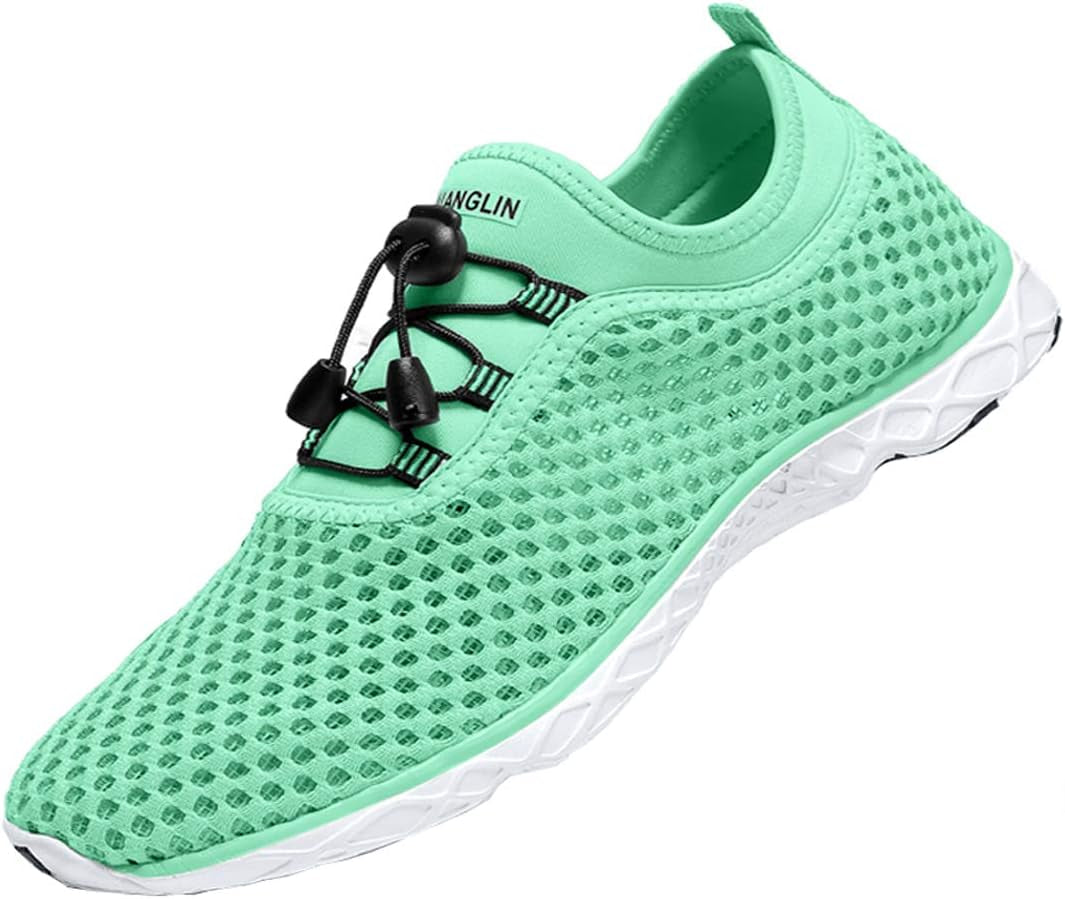 Women's Quick-Drying Aqua Shoes with 3-Second Drainage for Swimming, Hiking, and Yoga