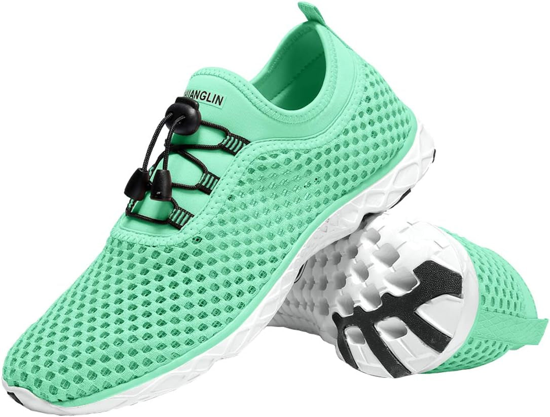 Women's Quick-Drying Aqua Shoes with 3-Second Drainage for Swimming, Hiking, and Yoga