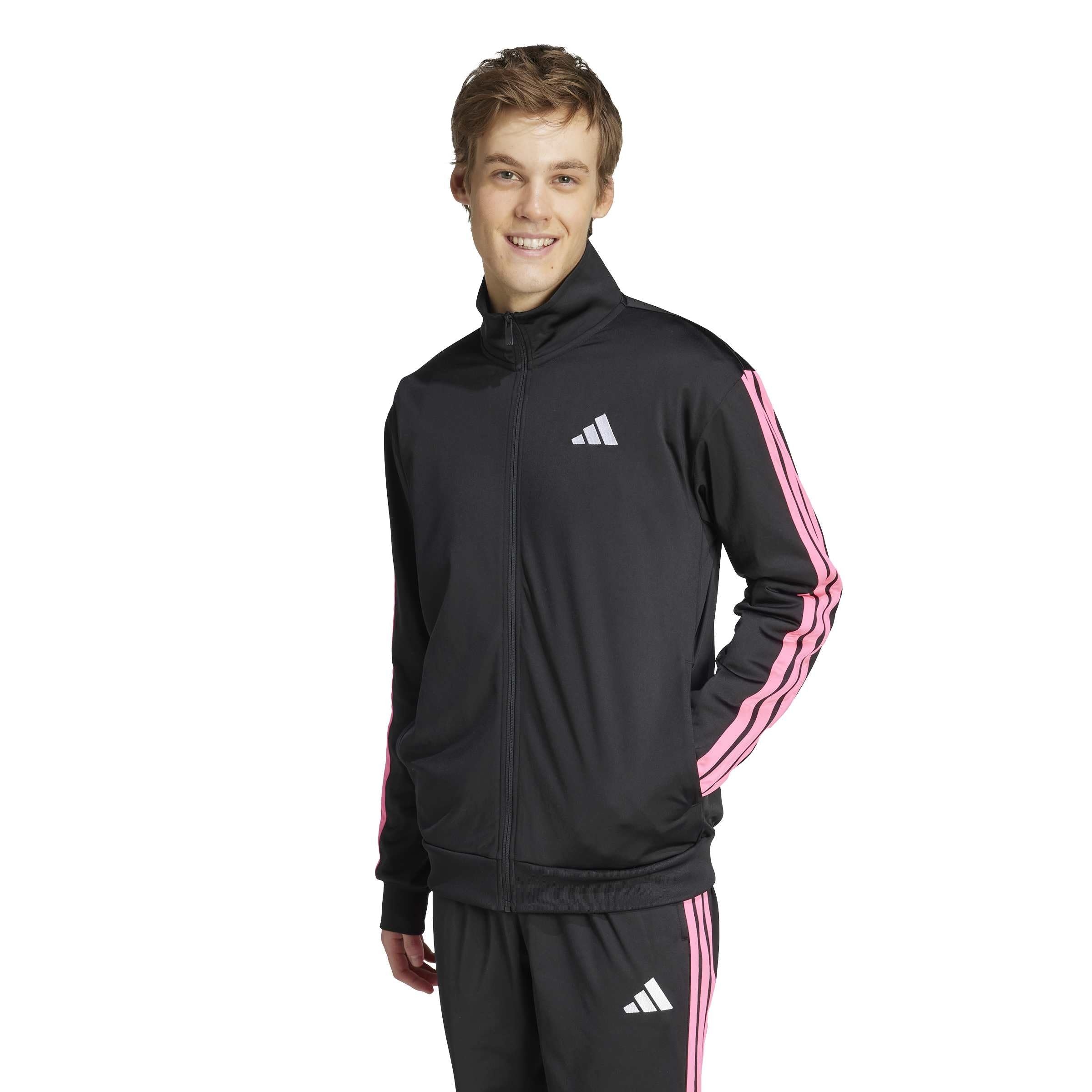 adidas - Camiseta de tricot con 3 rayas para hombre