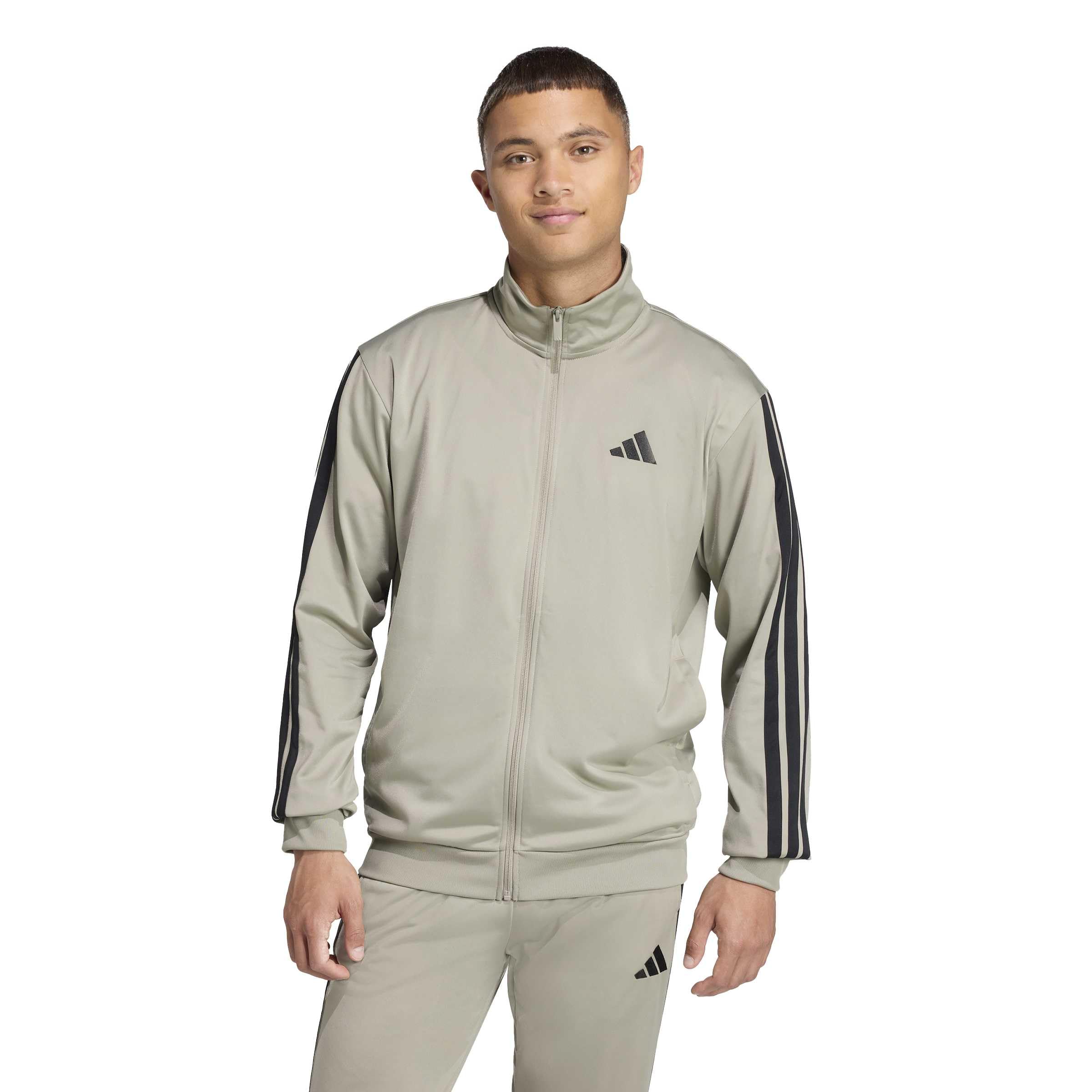 adidas - Camiseta de tricot con 3 rayas para hombre