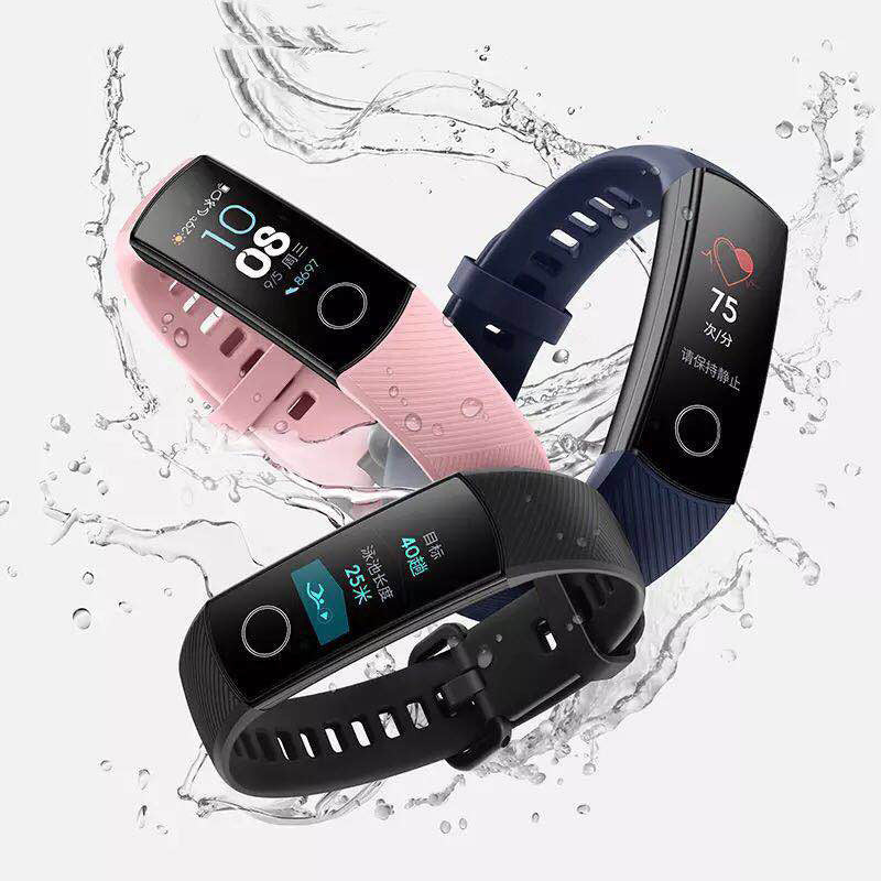 50M Swimproof Fitness Tracker with Heart Rate Monitor